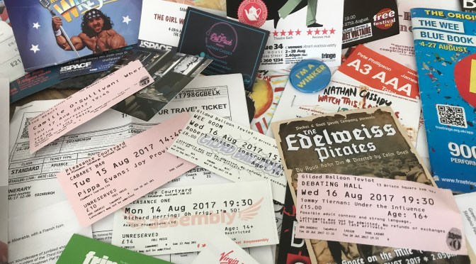 EDINBURGH FRINGE FESTIVAL 2017: PHOTO MONTAGE REVIEW