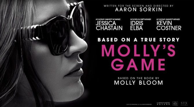 MOLLYS’ GAME (2017) – CINEMA REVIEW