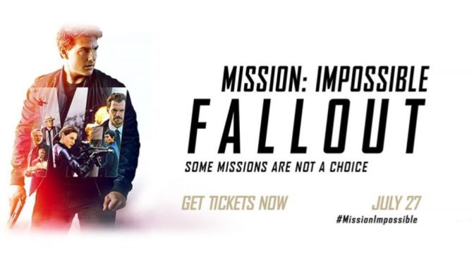 MISSION IMPOSSIBLE BINGO incorporating: FALLOUT (2018) MOVIE REVIEW