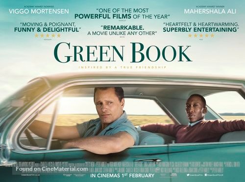 GREEN BOOK (2018) – CINEMA REVIEW & OSCAR BINGO #4